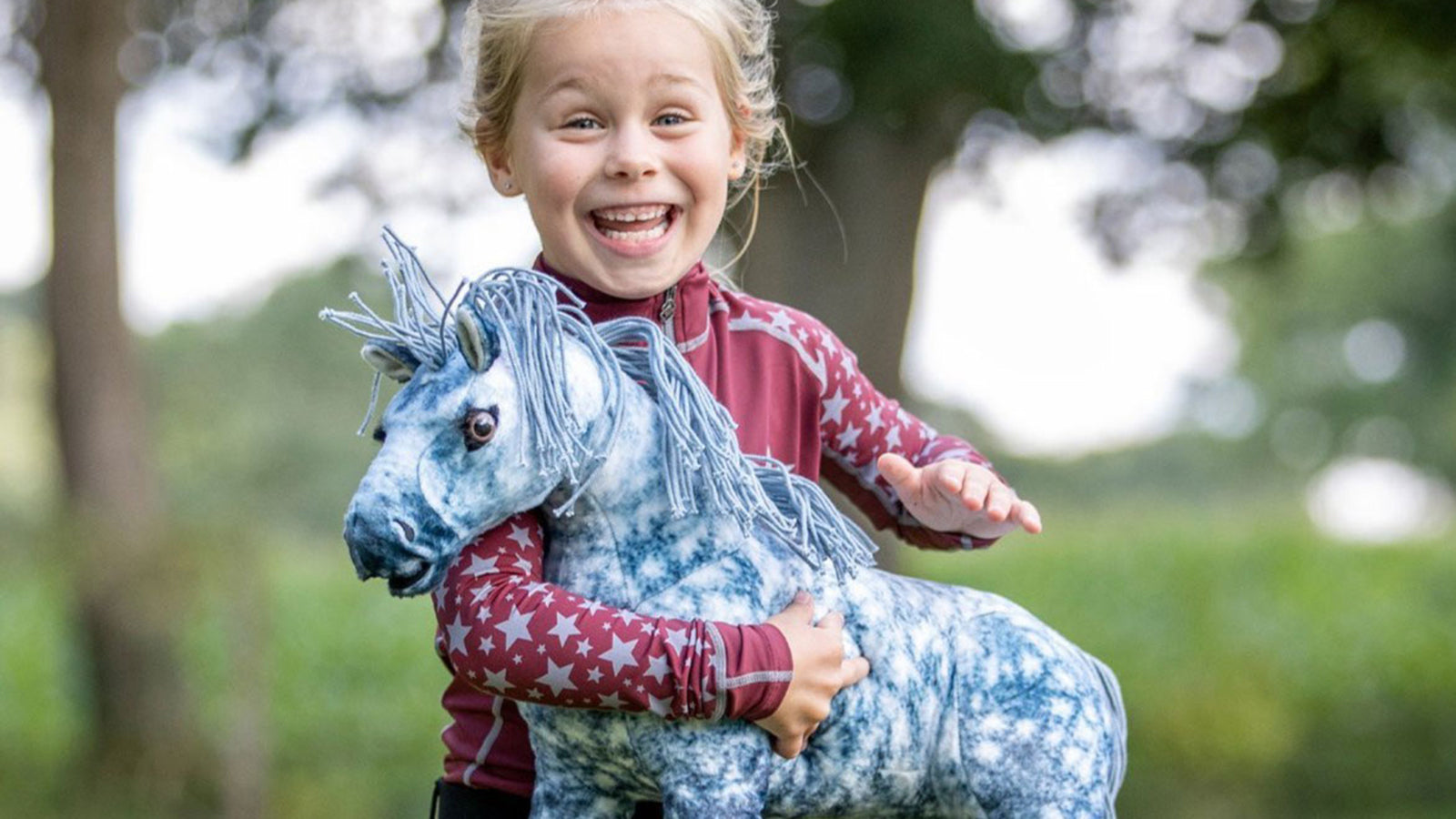 Girl with LeMieux pony