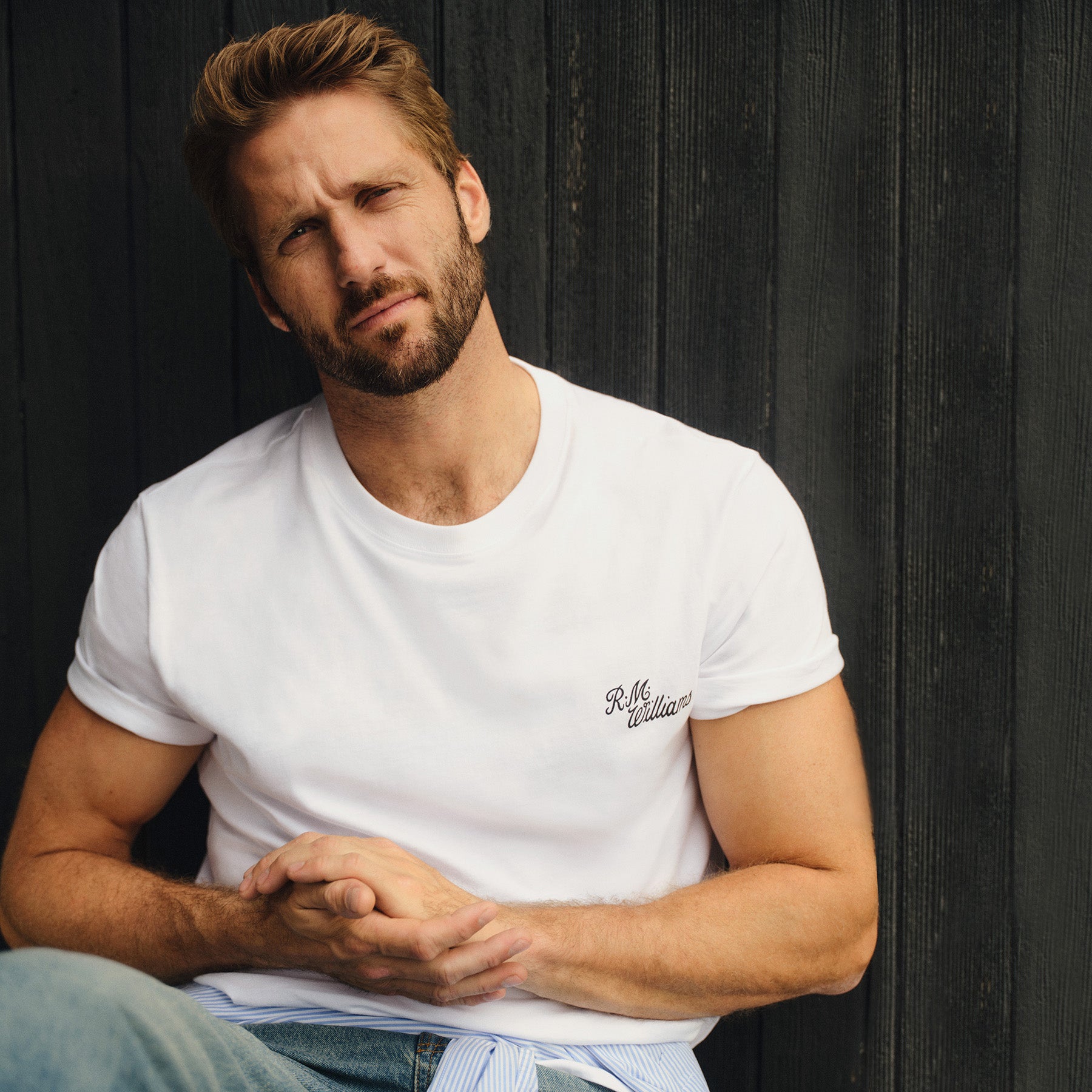 Man wearing new RM Williams clothing