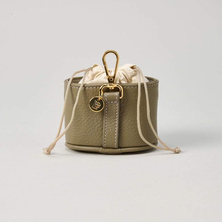 Lily & Leo Leather Treat Pouch