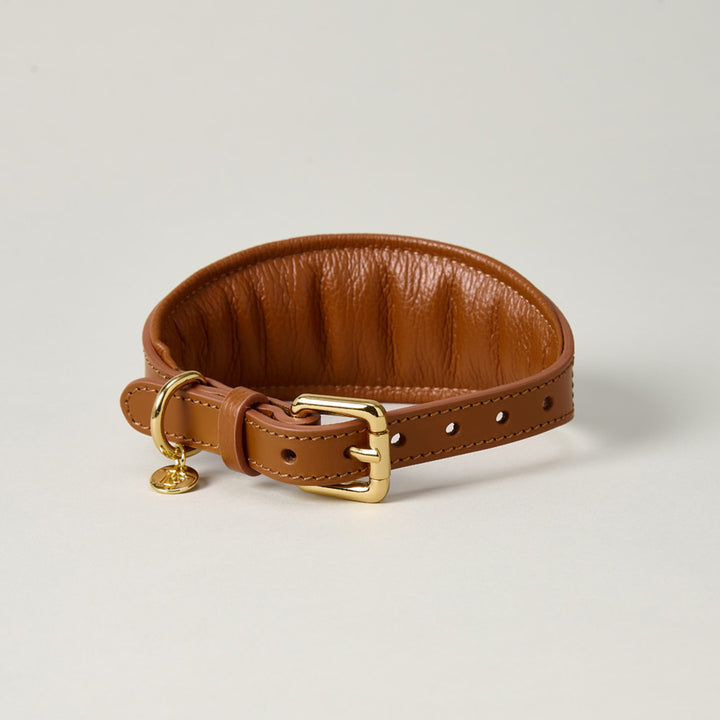 Lily & Leo Leather Whippet Collar