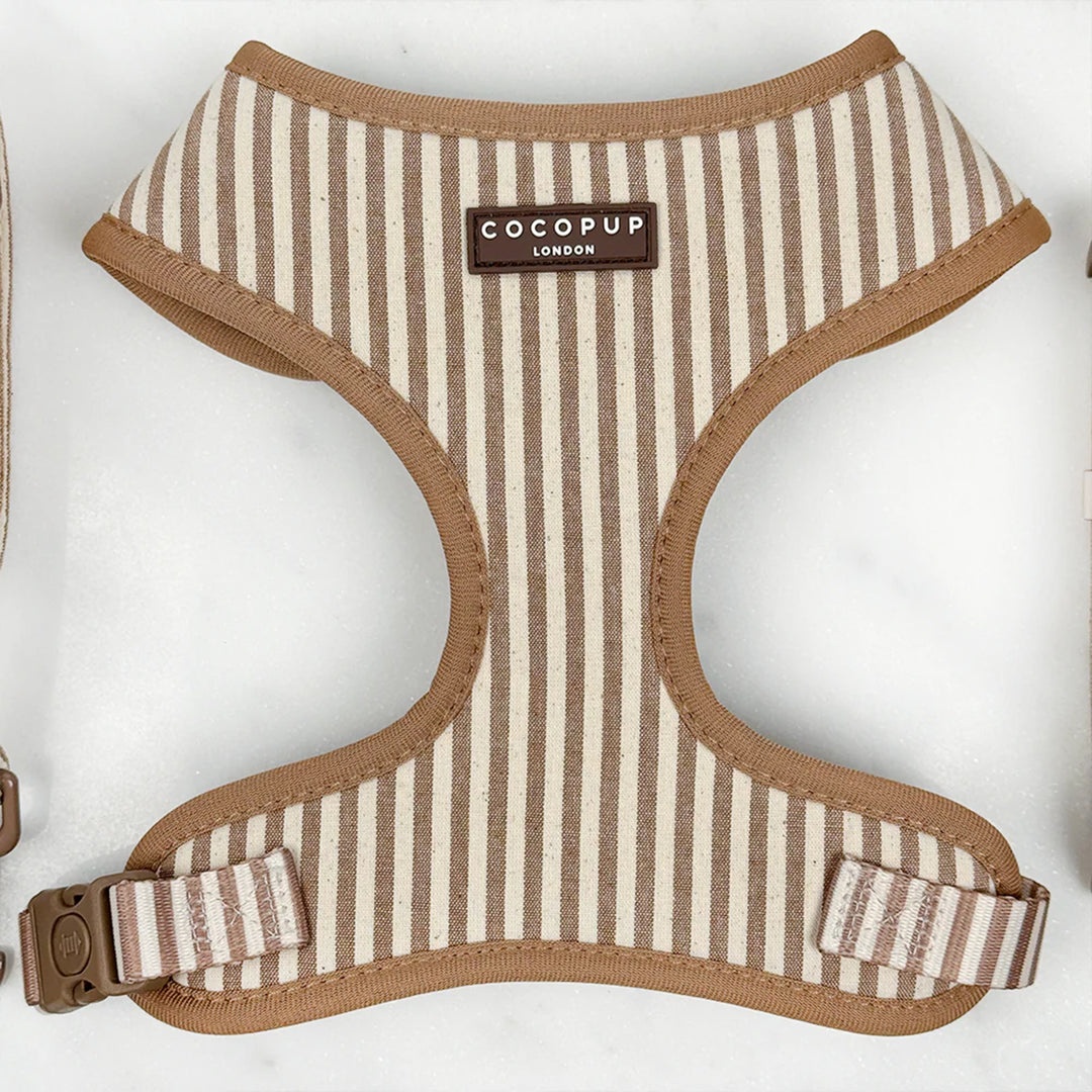 Cocopup London Linen Stripes Harness