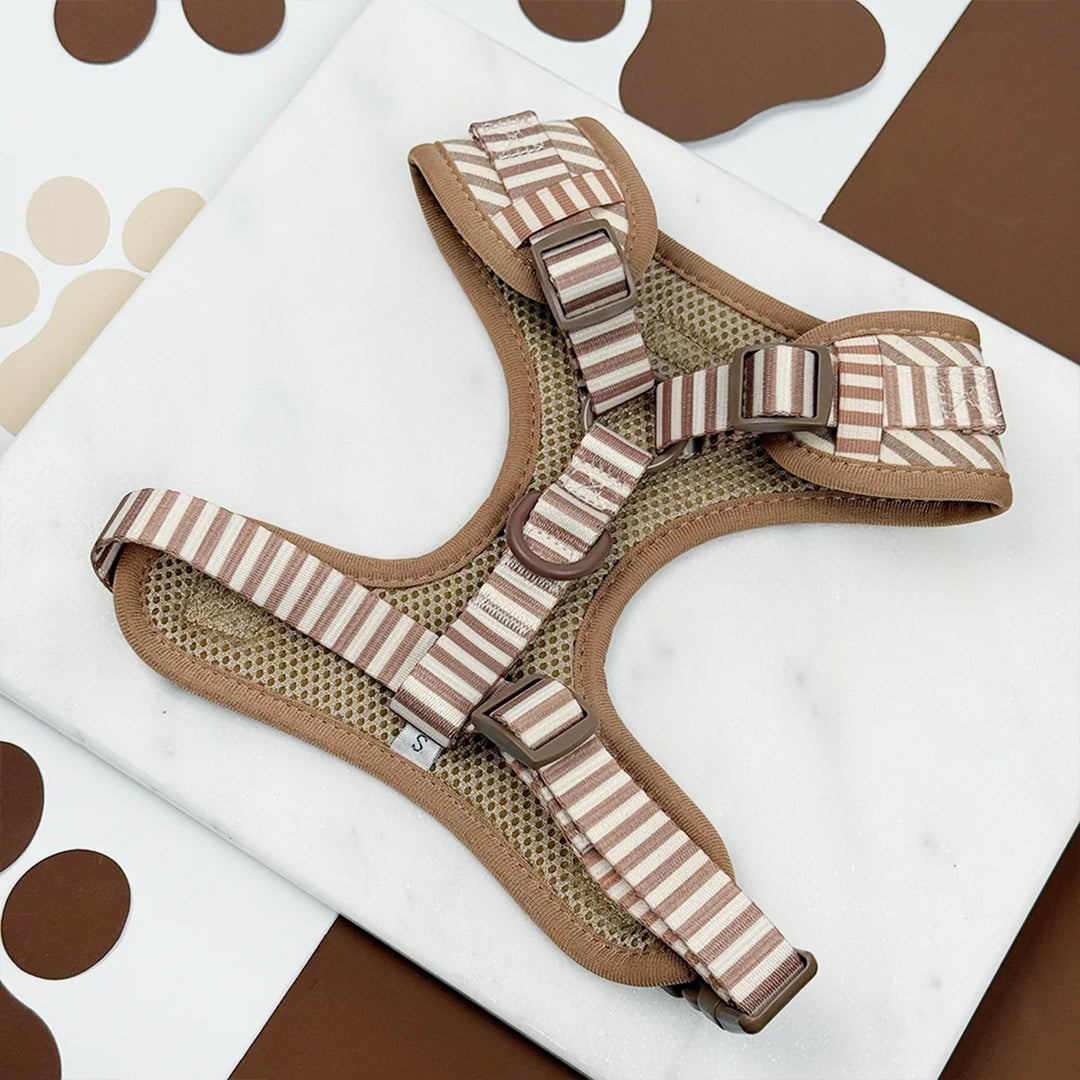 Cocopup London Linen Stripes Harness