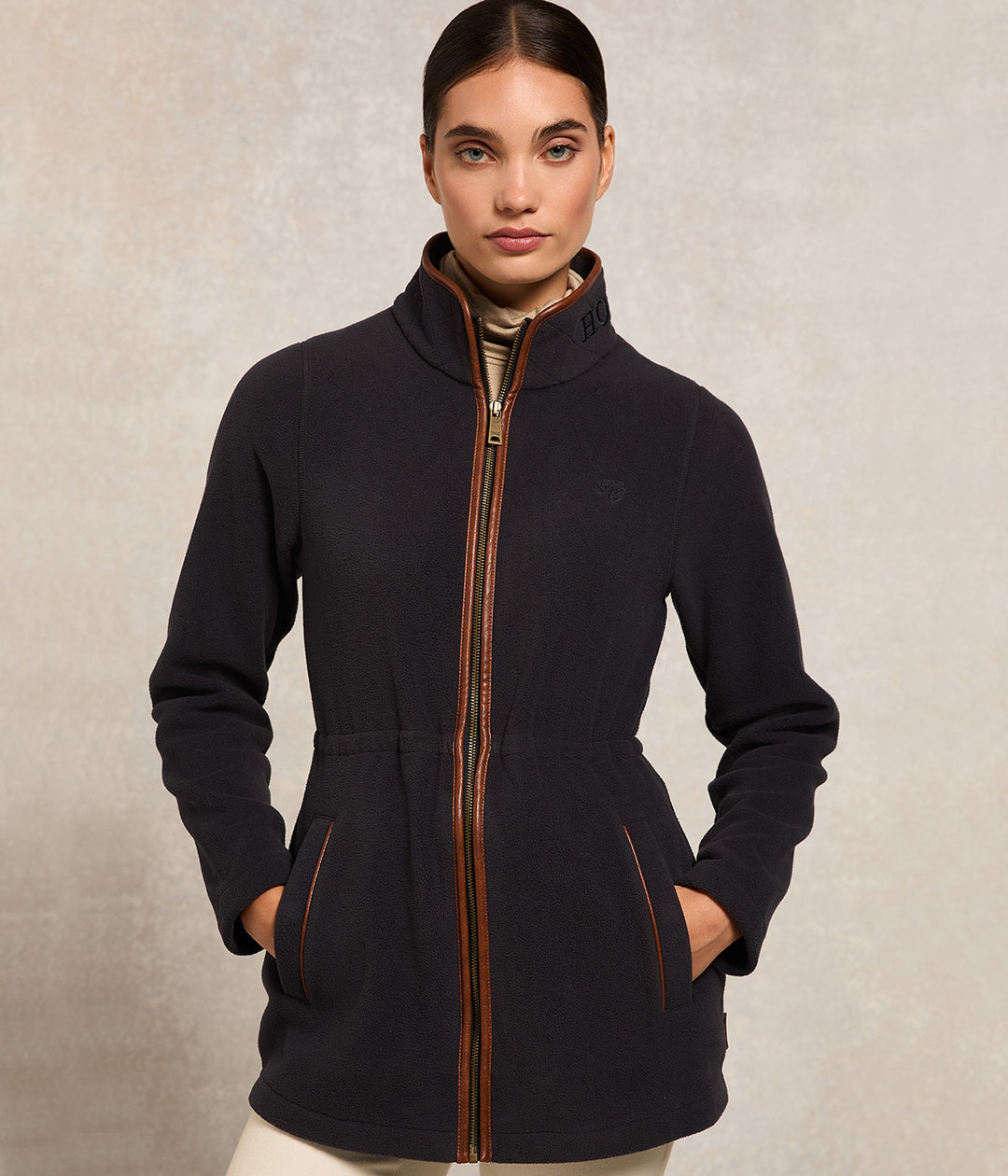 Holland Cooper Ladies Country Longline Fleece