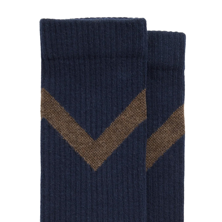 Fairfax & Favor Mens Crew Chevron Sock