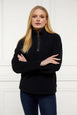 Holland Cooper Ladies Country Fleece Half Zip#Khaki