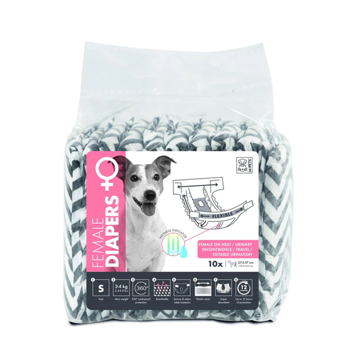 M-PETS Female Dog Diapers#Small