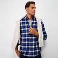 Crew Mens Flannel Check Classic Fit Shirt