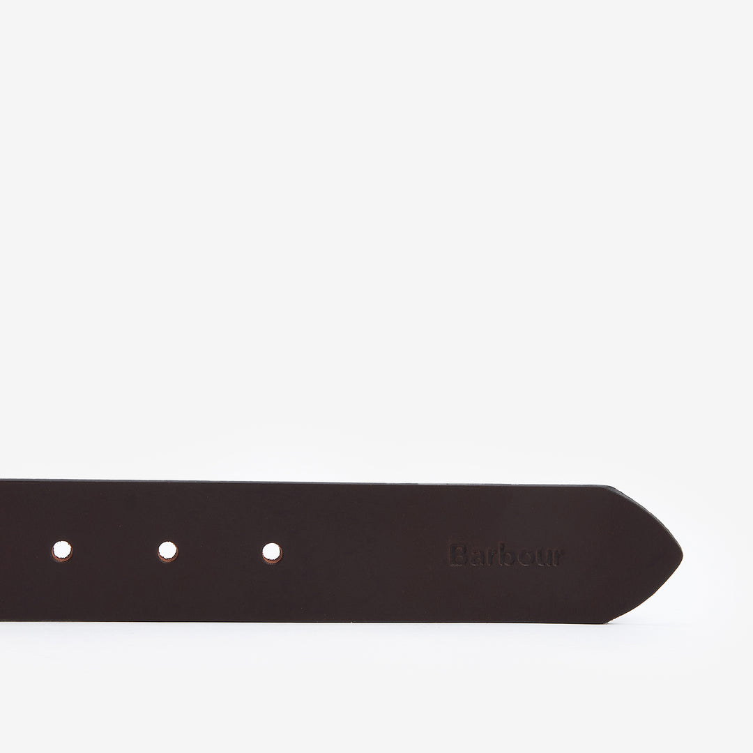 Barbour Mens Esk Leather Belt