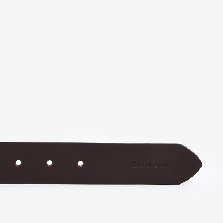 Barbour Mens Esk Leather Belt