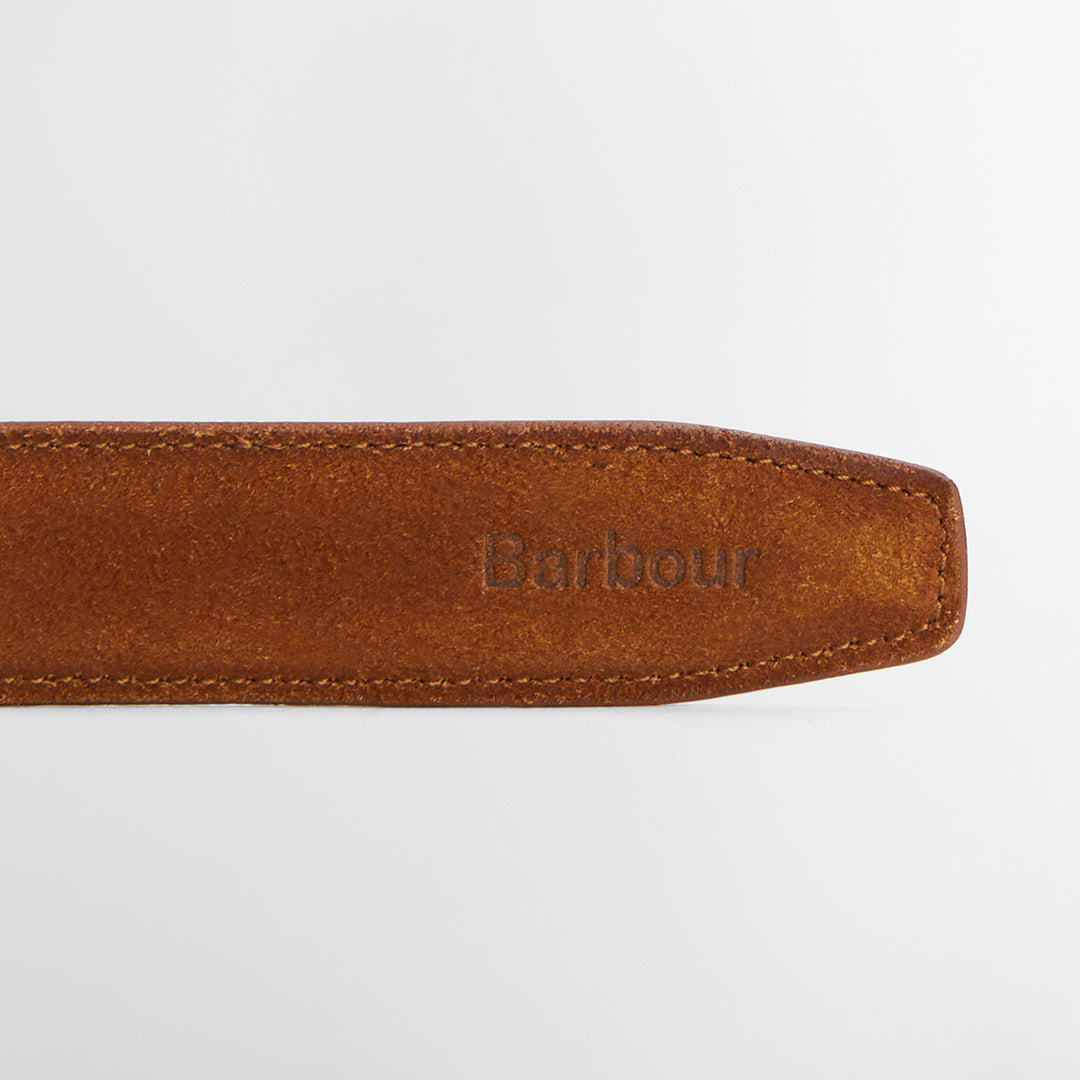 Barbour Mens Spey Suede Leather Belt