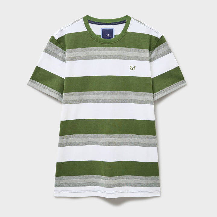 Crew Mens Interest Stripe Oxford Tee