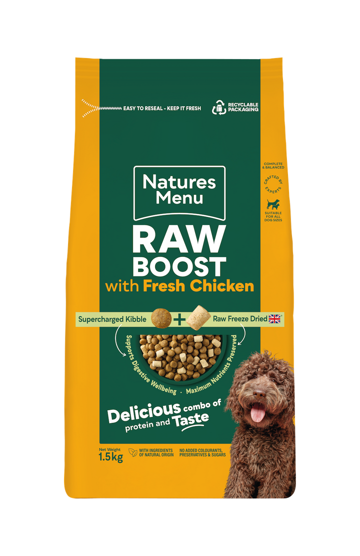 Natures Menu Raw Boost with Fresh Chicken