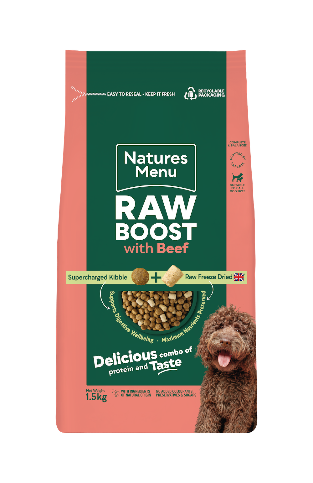Natures Menu Raw Boost with Beef