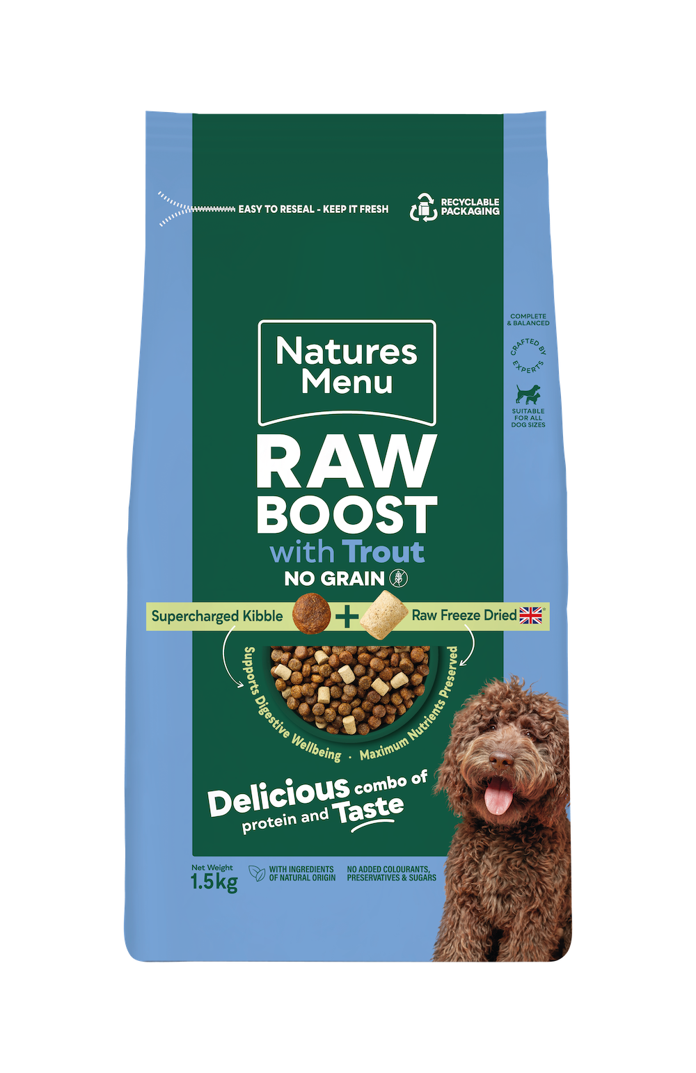 Natures Menu Raw Boost with Trout