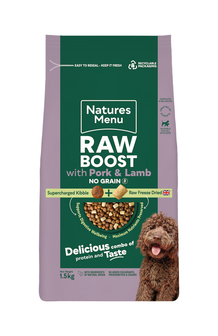 Natures Menu Raw Boost with Pork & Lamb