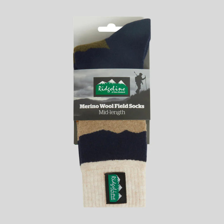 Ridgeline Merino Wool Socks Mid Length