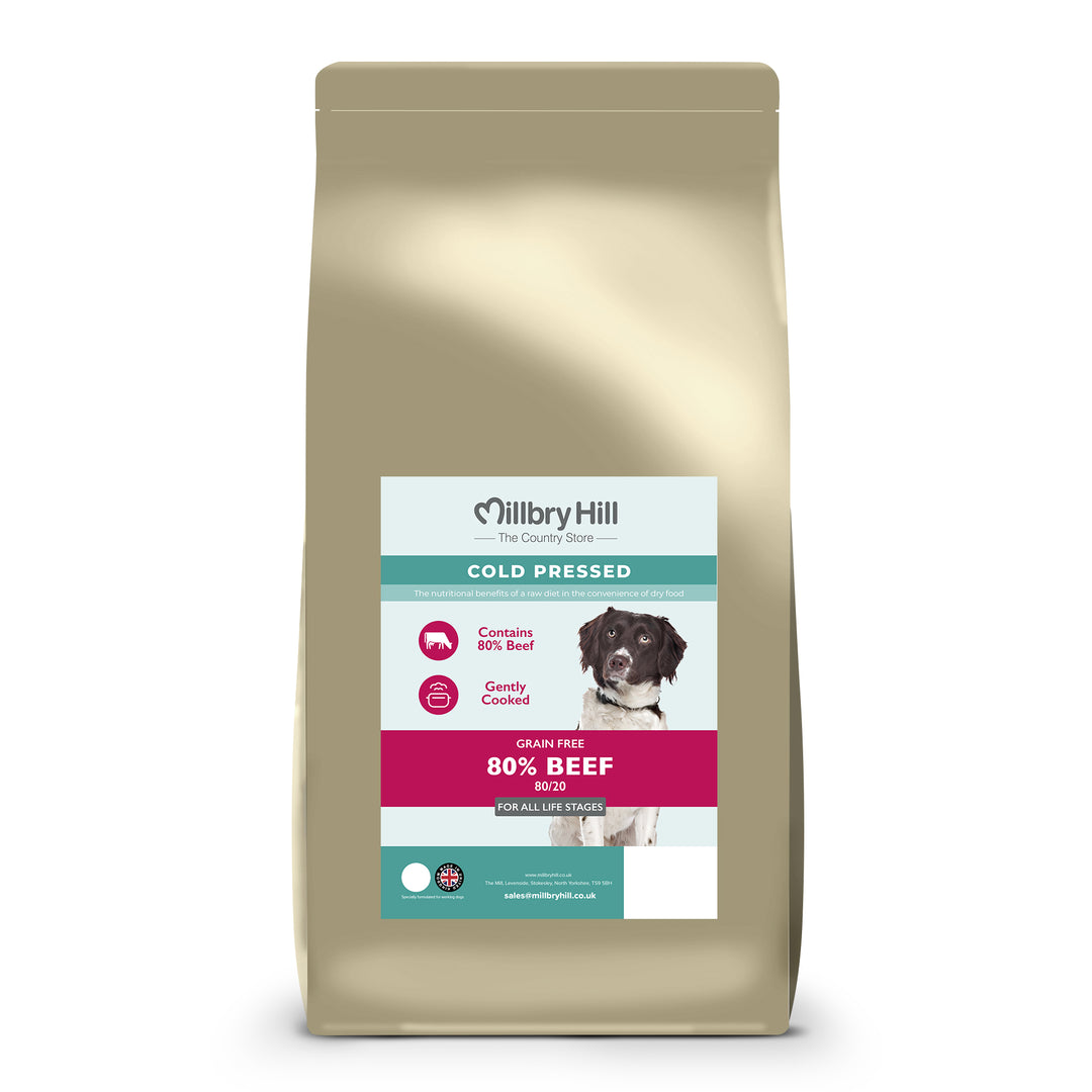 Millbry Hill Beef 80/20 Rawternative Cold Press Dog Food