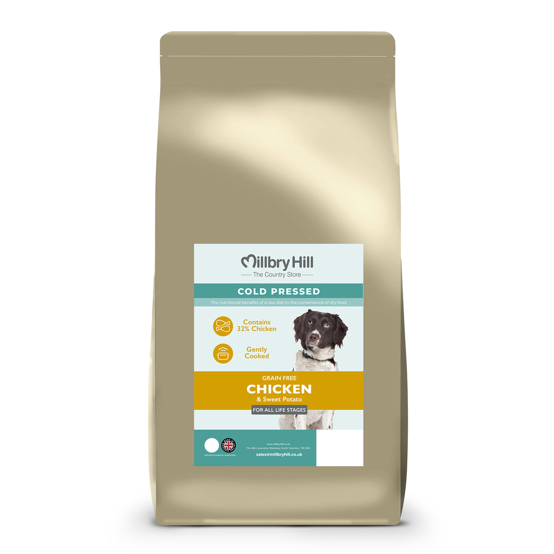 Millbry Hill Chicken & Sweet Potato Cold Press Dog Food