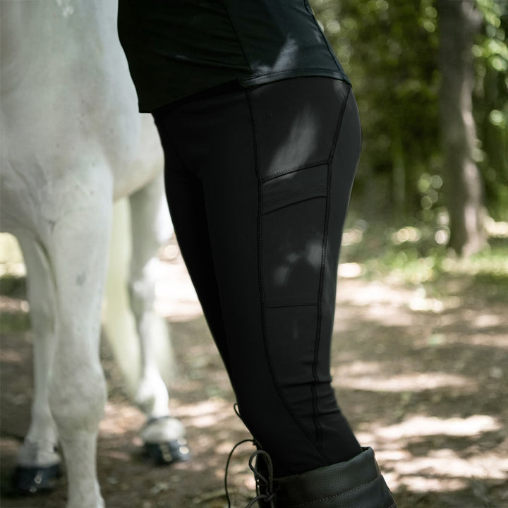 Millbry Hill Ladies Riding Tights with Gel Full Seat