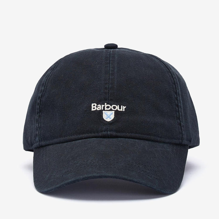 The Barbour Mens Cascade Sports Cap in Black#Black