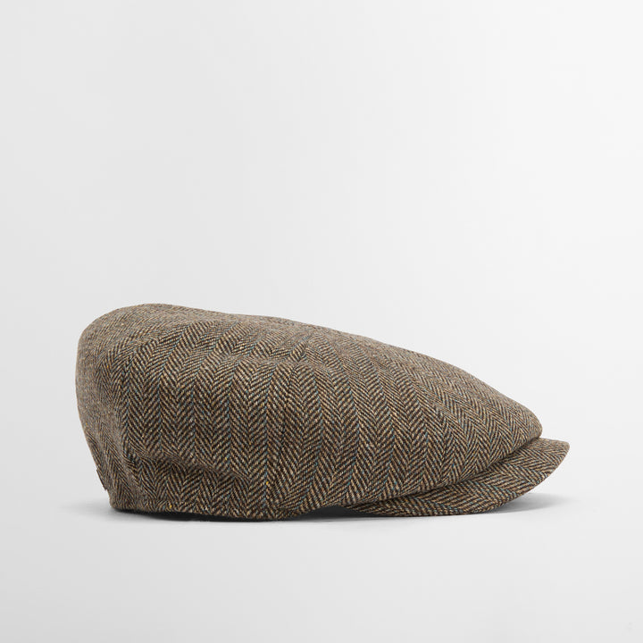 Barbour Mens Fyne Tweed Baker Boy Cap