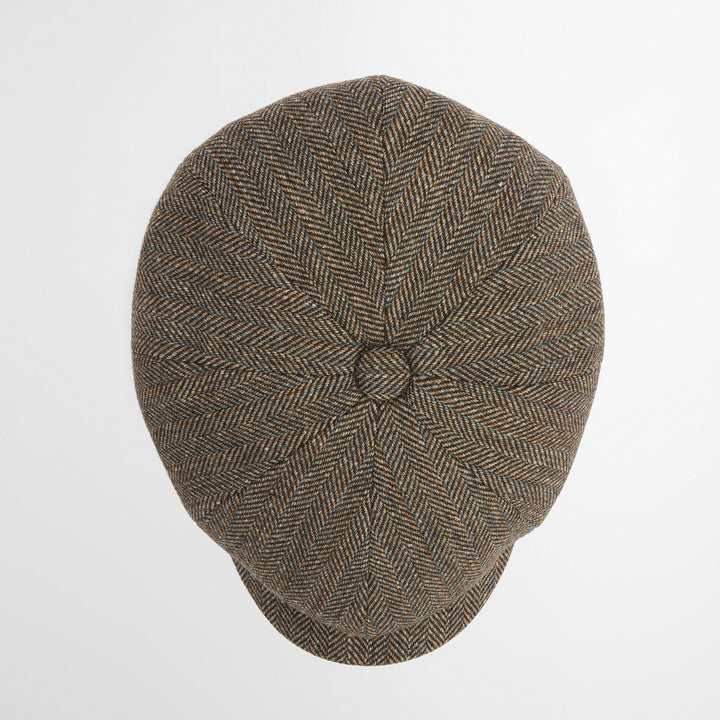 Barbour Mens Fyne Tweed Baker Boy Cap
