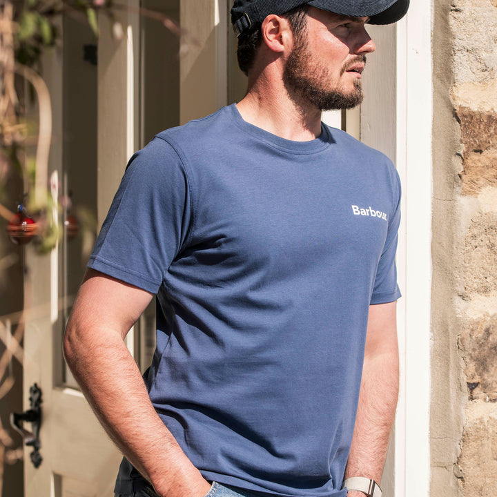 Barbour Mens Camber Graphic T-shirt