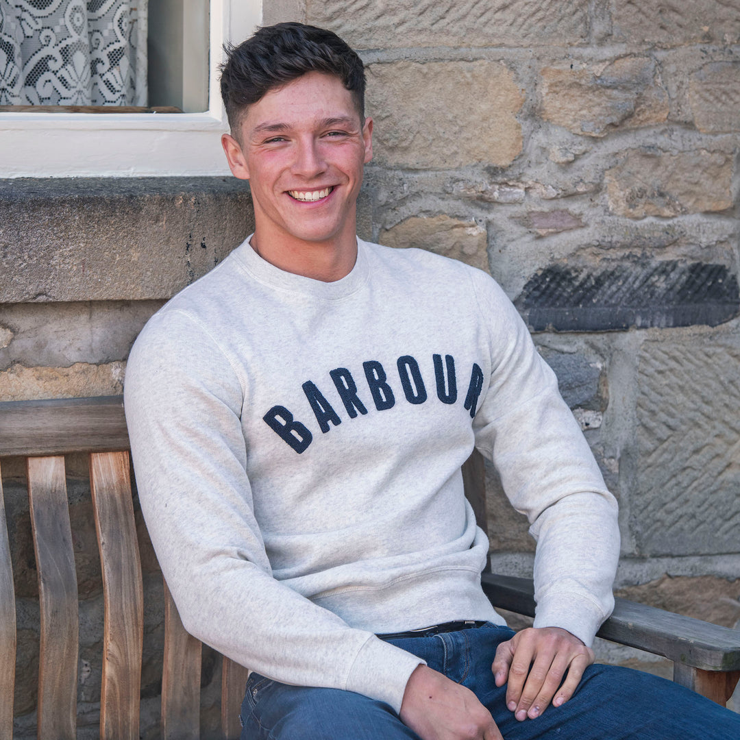 Barbour Mens Prep Logo Crew