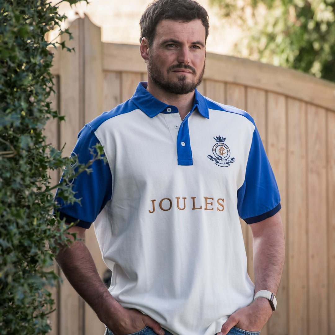 Joules Mens Embellished Polo