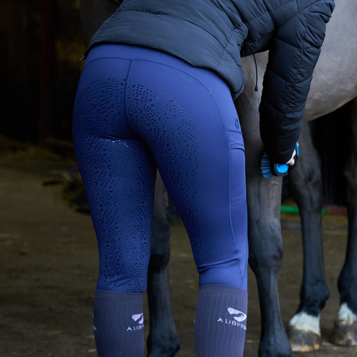 Millbry Hill Ladies Riding Tights with Gel Full Seat