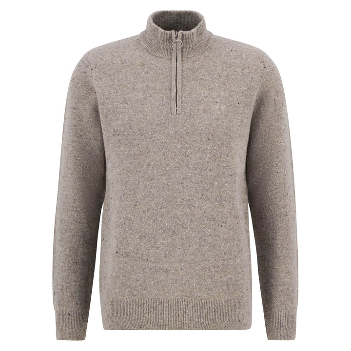 Barbour Mens Tainsbury Half Zip Knitted Jumper