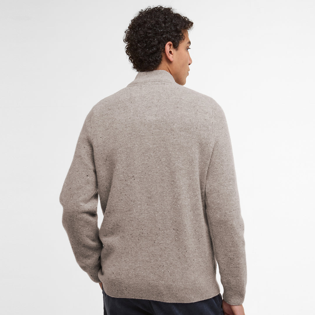 Barbour Mens Tainsbury Half Zip Knitted Jumper