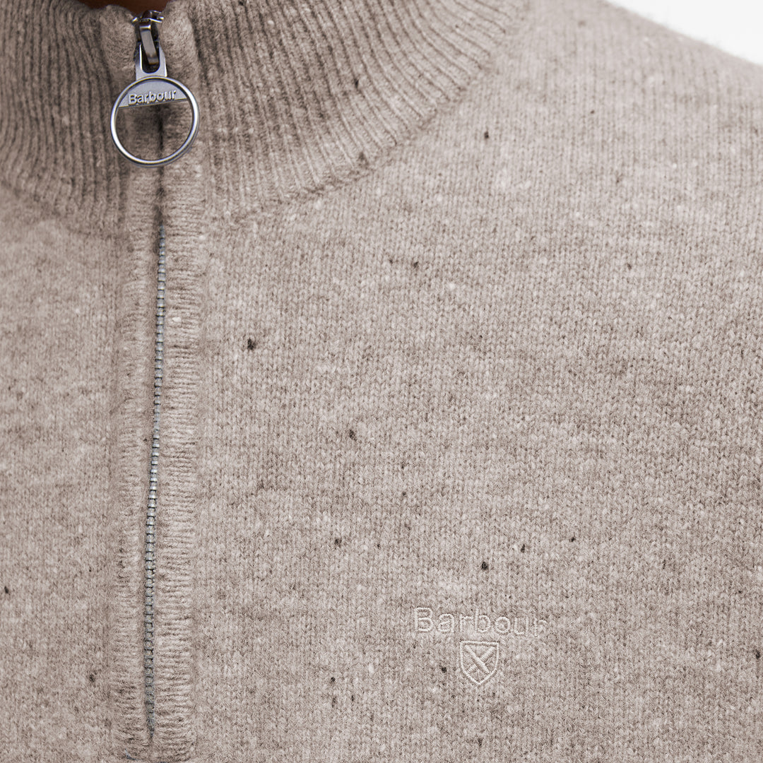 Barbour Mens Tainsbury Half Zip Knitted Jumper