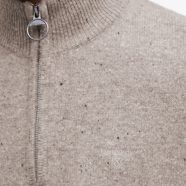 Barbour Mens Tainsbury Half Zip Knitted Jumper