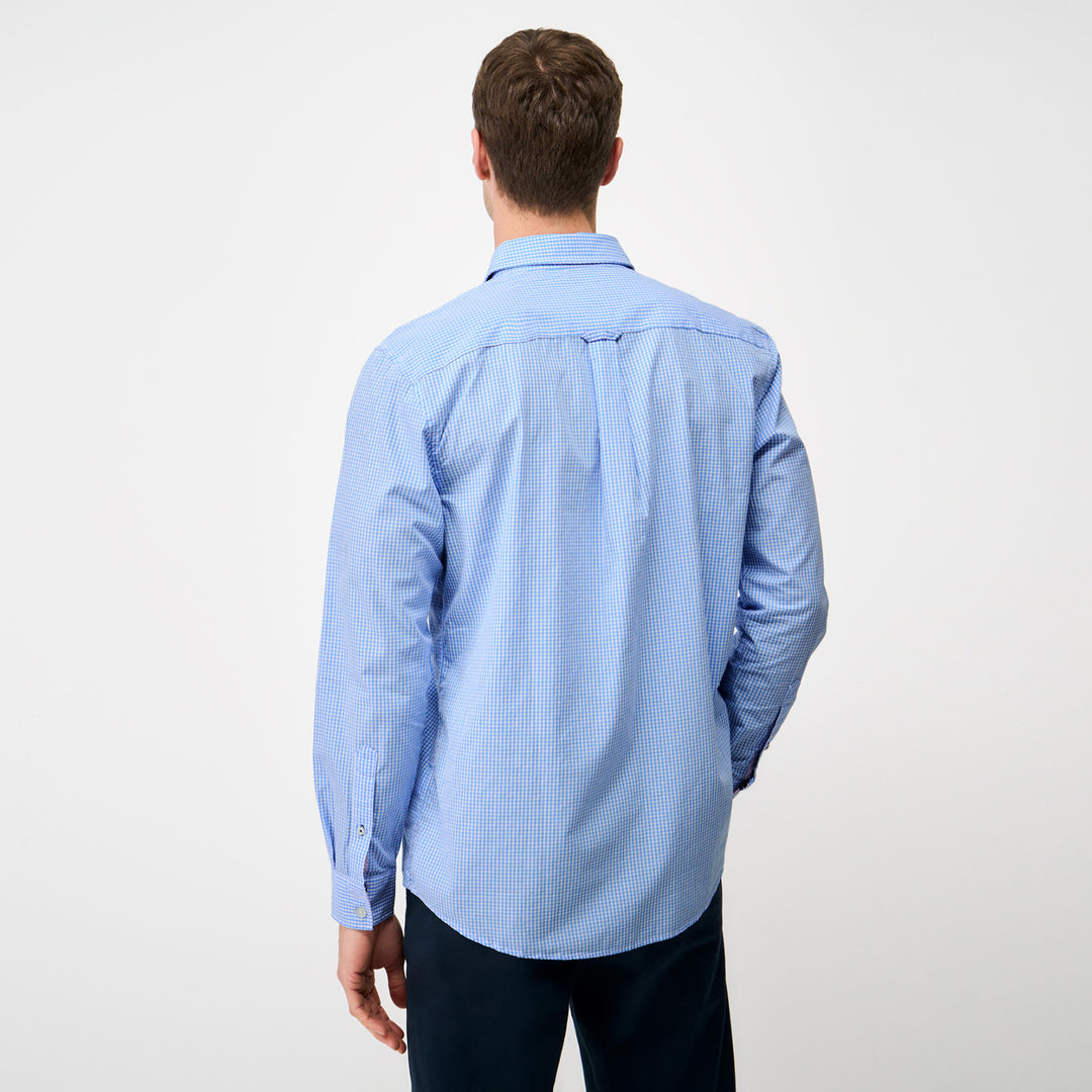 Crew Mens Classic Micro Gingham Shirt