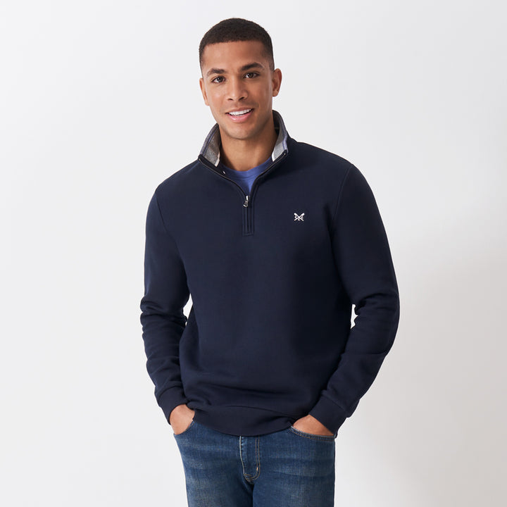 Crew Mens Classic Half Zip Sweat