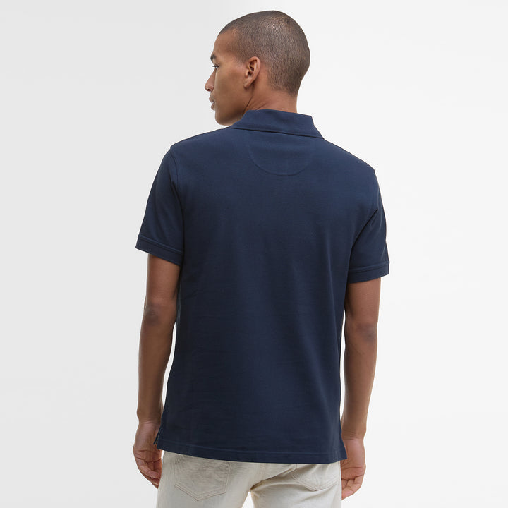 Barbour Mens Tartan Pique Polo Shirt