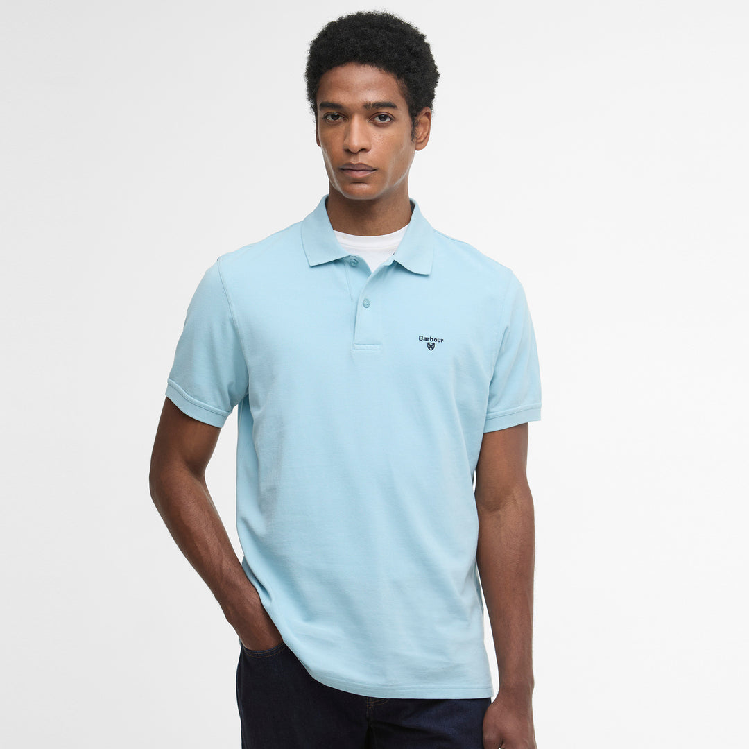 Barbour Mens Lightweight Sports Polo Shirt