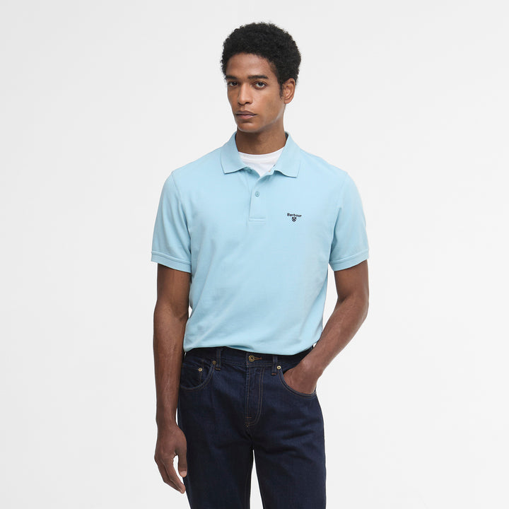 Barbour Mens Lightweight Sports Polo Shirt