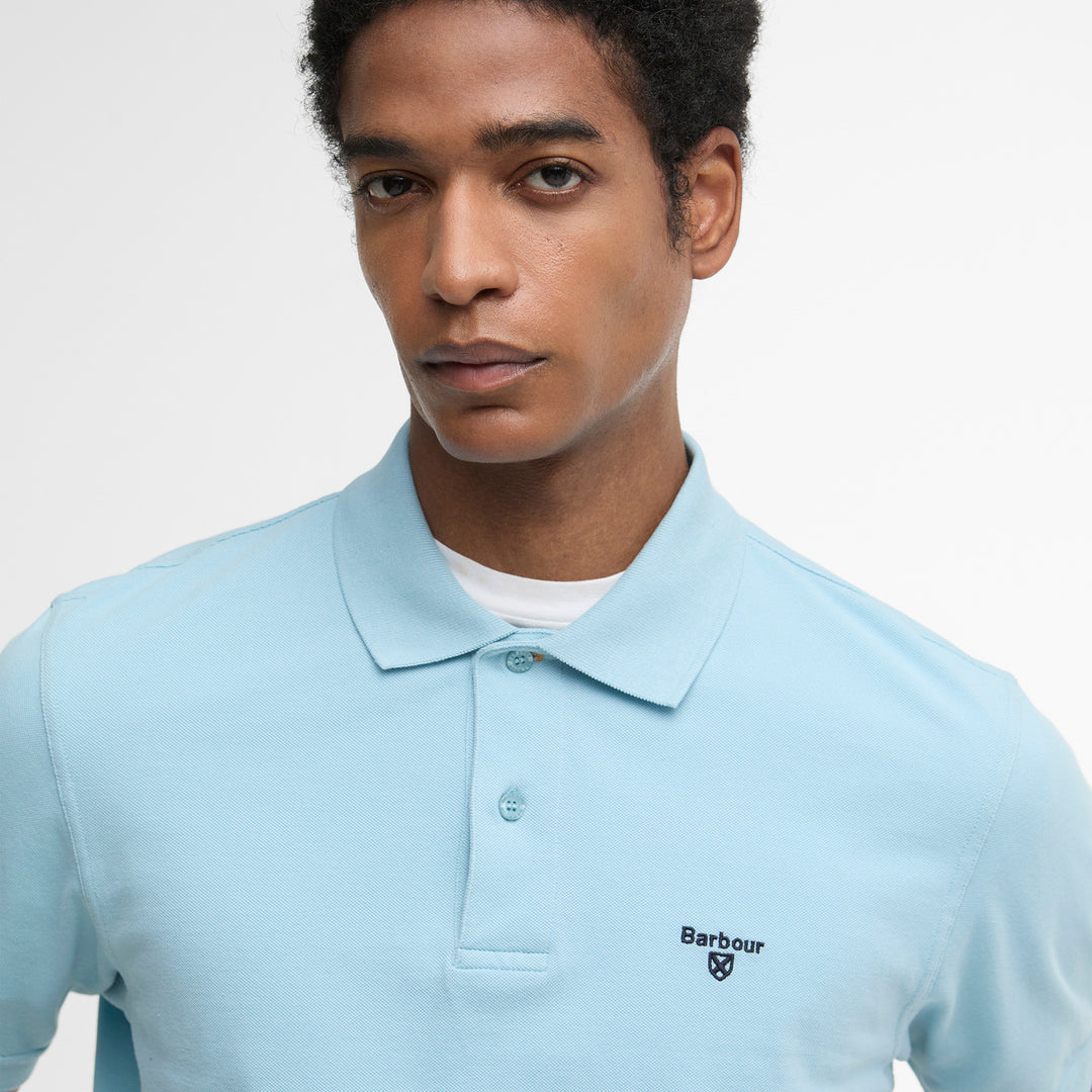 Barbour Mens Lightweight Sports Polo Shirt
