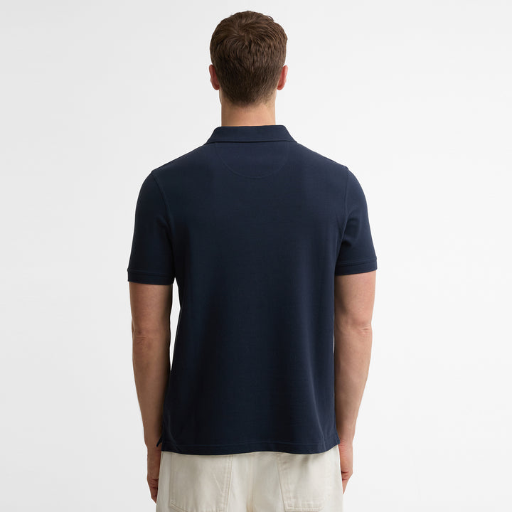 Barbour Mens Regular Fit Tartan Pique Polo
