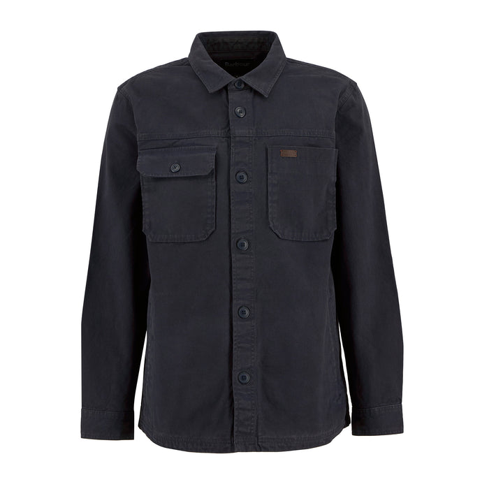 Barbour Mens Lingfield Canvas Overshirt