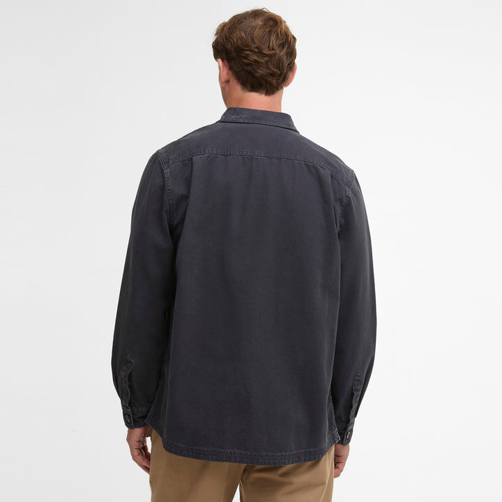 Barbour Mens Lingfield Canvas Overshirt