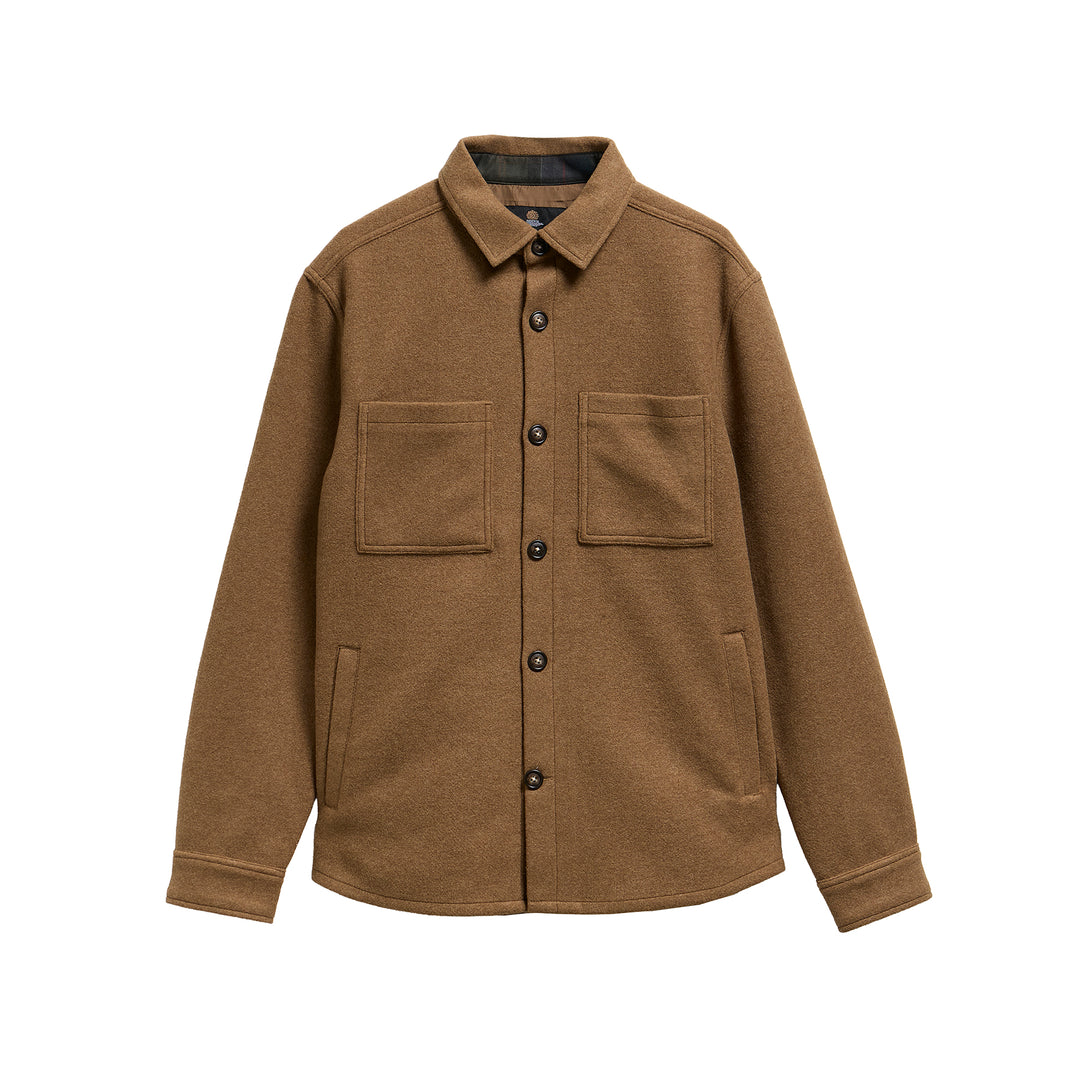 Barbour Mens Marltown Tailored Wool Blend Overshirt