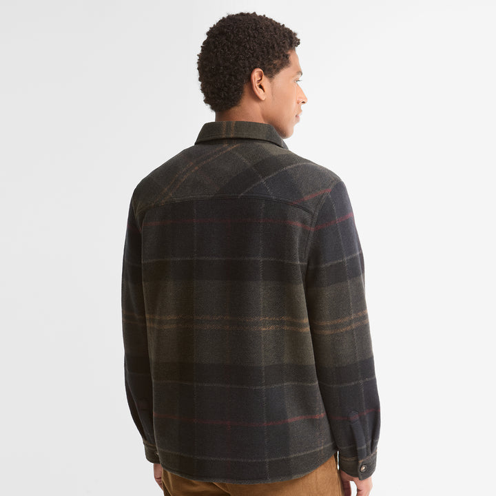 Barbour Mens Woodlane Brushed Check Overshirt