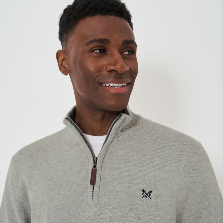 Crew Mens Organic Classic 1/2 Zip