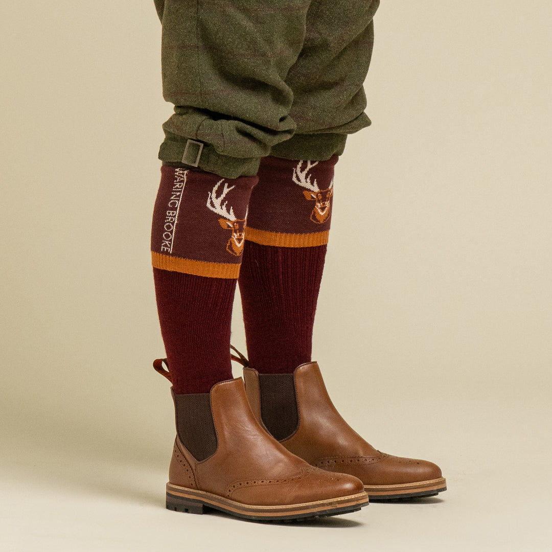 Waring Brooke Majestic Stag Sock