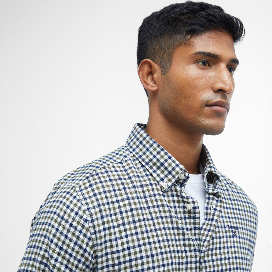Barbour Mens Finkle Tailored Gingham Shirt