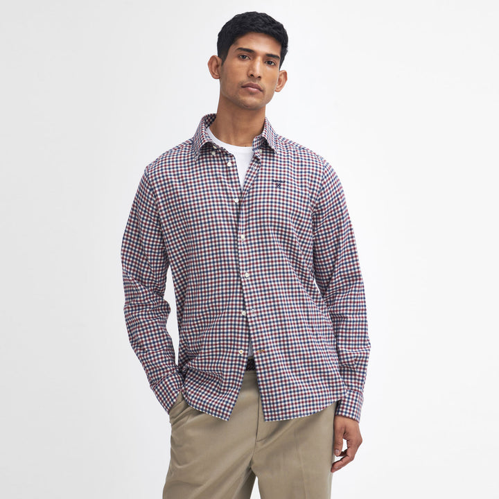 Barbour Mens Finkle Tailored Gingham Shirt