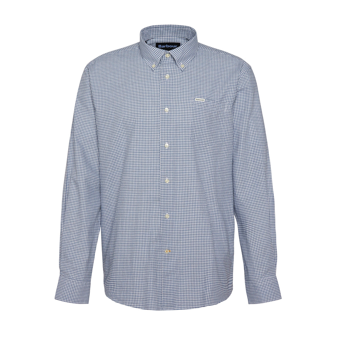 Barbour Mens Finwell Gingham Tailored Shirt